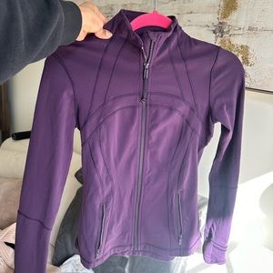 Lululemon Define Jacket Purple XS Women’s Active Workout